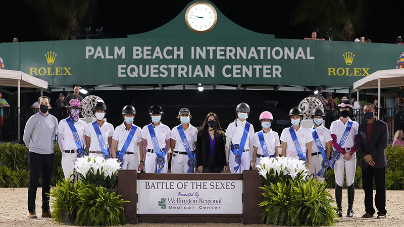 Women Dominate Again in $75,000 Battle of the Sexes, Presented by Wellington Regional Medical Center at 2022 WEF