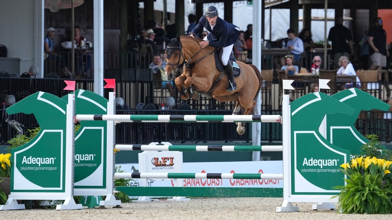 Richard Vogel Notches His First FEI Win at 2022 WEF