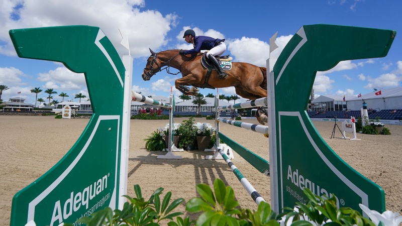 Daniel Deusser Dominates $75,000 Adequan® WEF Challenge Cup Round VII CSI5*