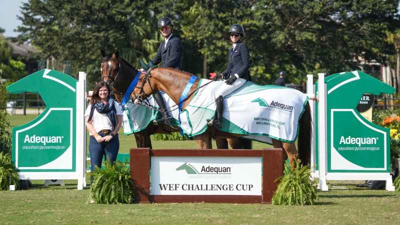 Ali Wolff and Karl Cook Share Victory in $37,000 Adequan® WEF Challenge Cup Round VI CSI3*