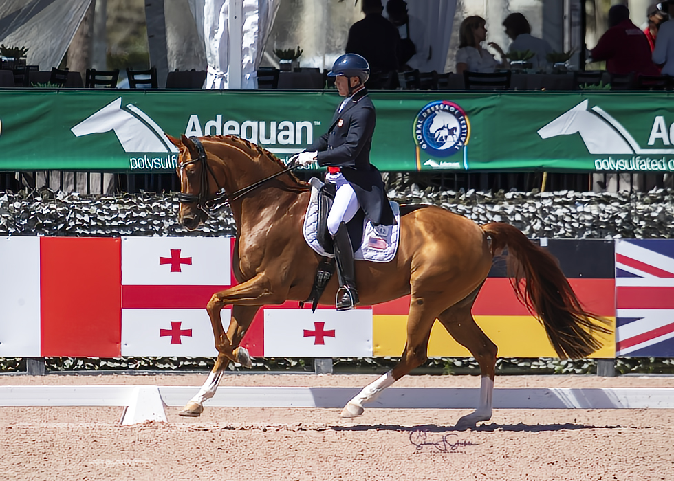 Ebeling Scoops First CDI Big Tour Win With Prodigious Mare On Opening Day of AGDF 8