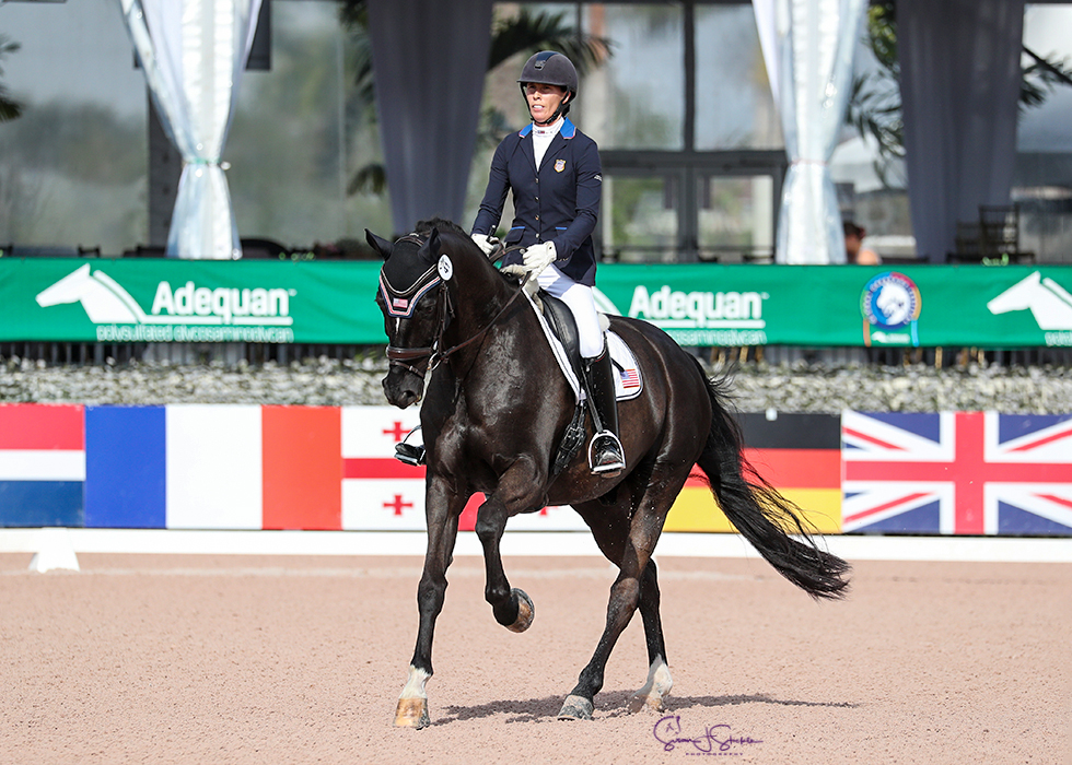 Shoemaker and Screnci Have Blue Ribbon Days on Second Day of CPEDI3* Competition at 2022 AGDF